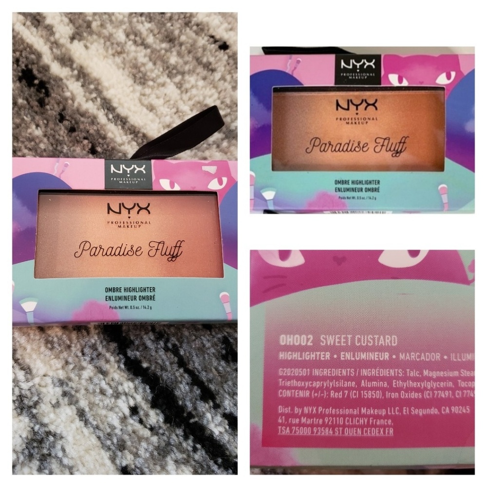 New nyx sweet custard highlighter brick